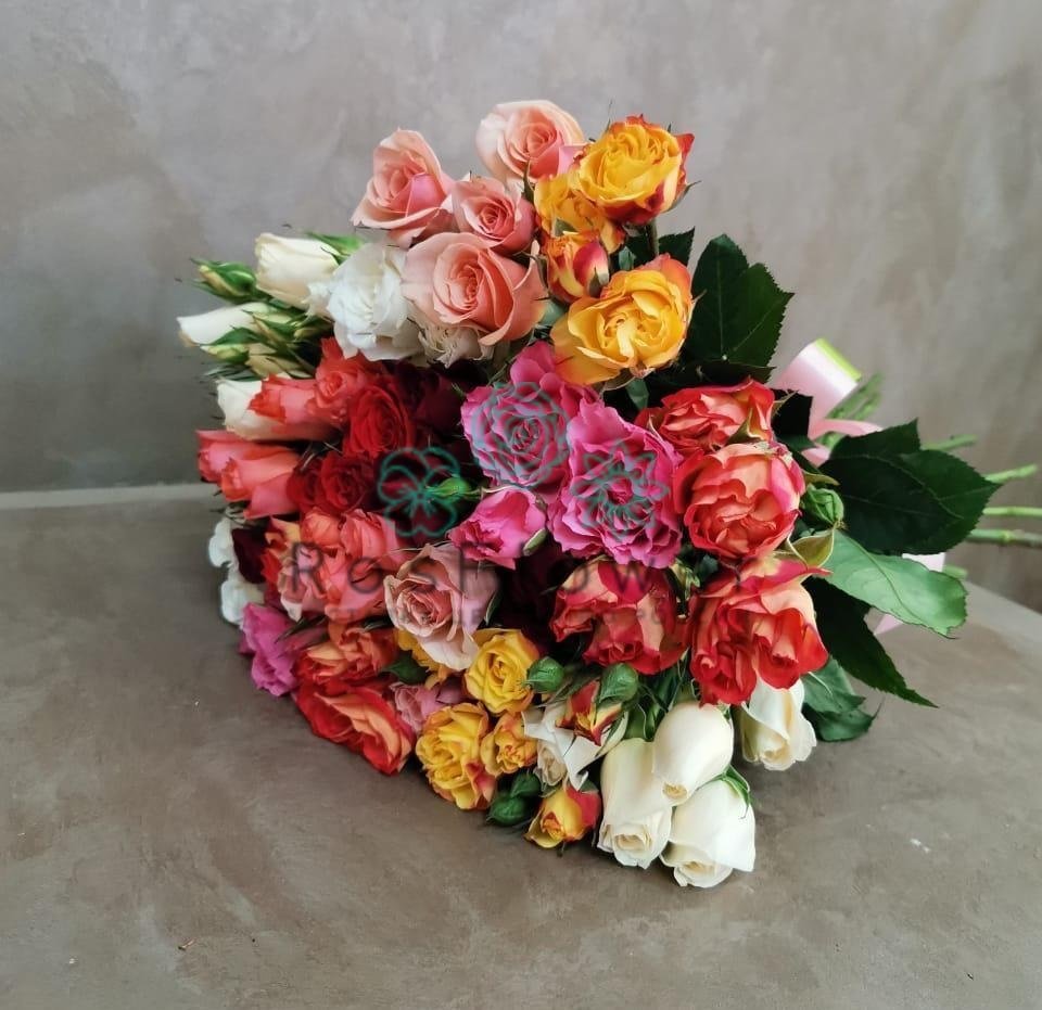 Букет цветов из: Розы в Псыгансу