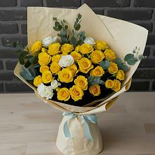 Букет цветов из:  Розы в Псыгансу