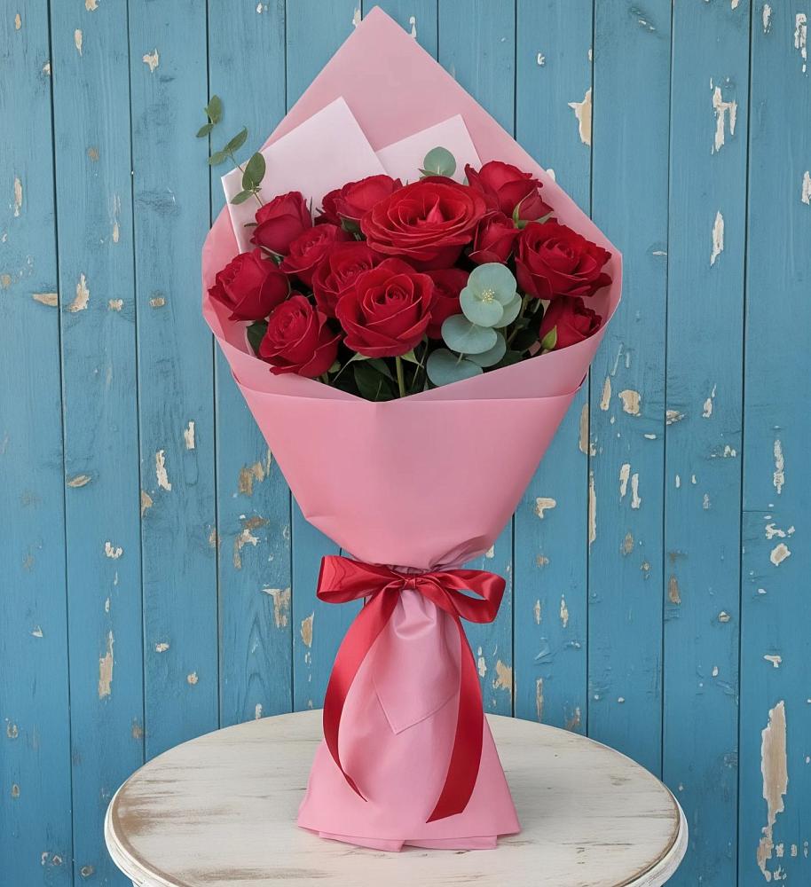 Букет цветов из: Розы в Псыгансу