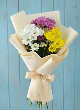 Букет цветов из:  Хризантемы #REPLACE_PRED# Псыгансу