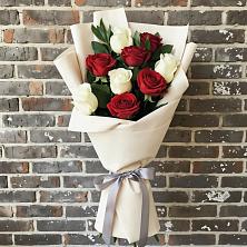 Букет цветов из:  Розы в Псыгансу