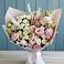 Букет цветов из: Альстромерии и Розы в Псыгансу