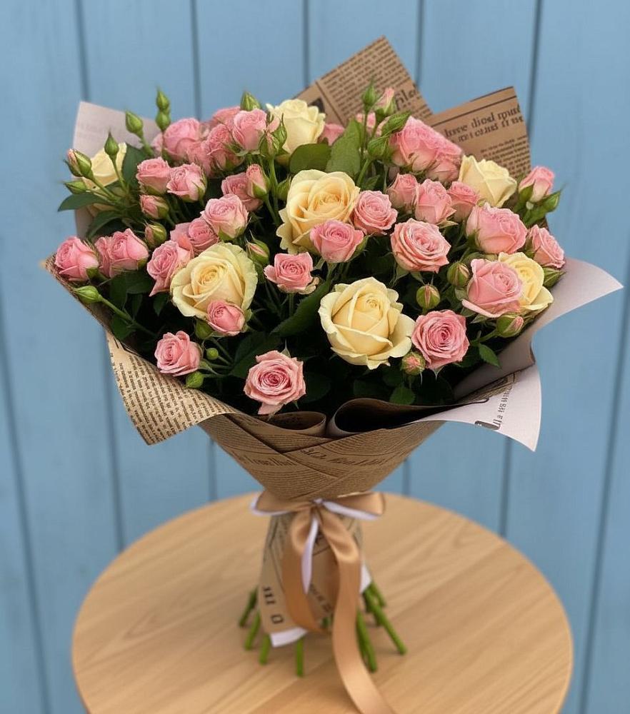 Букет цветов из: Розы в Псыгансу