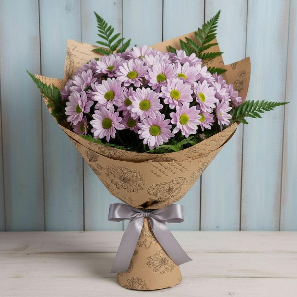 Букет цветов из: Хризантемы в Псыгансу