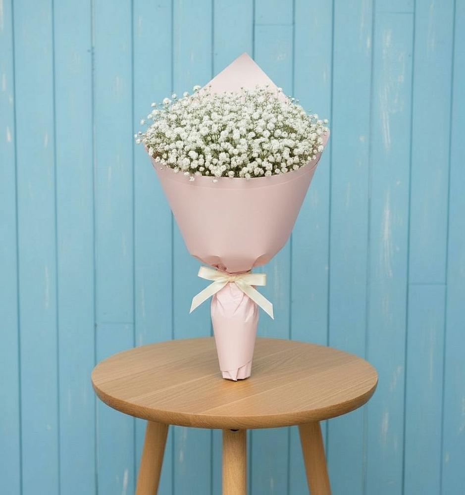 Букет цветов из: Гипсофила в Псыгансу