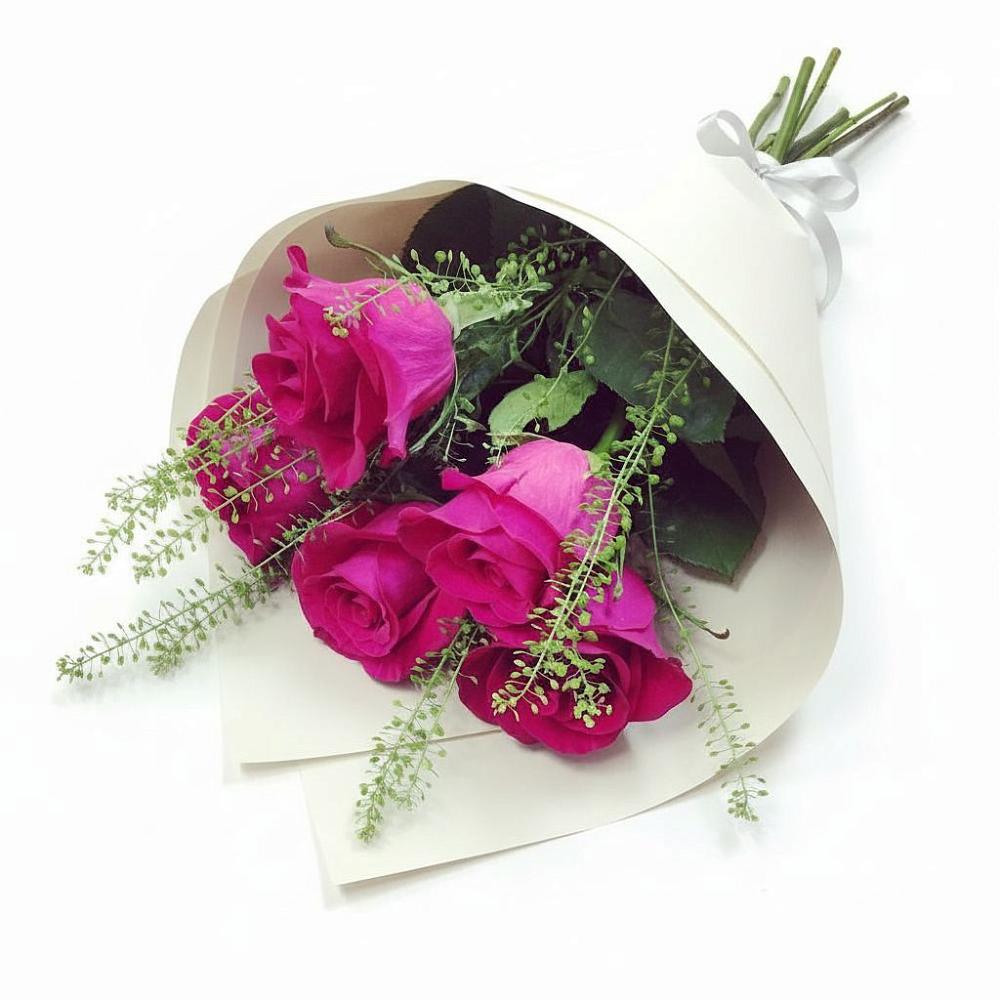 Букет цветов из: Розы в Псыгансу