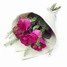 Букет цветов из:  Розы в Псыгансу