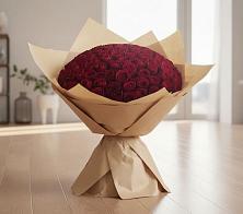 Букет 101 Красная роза в Псыгансу