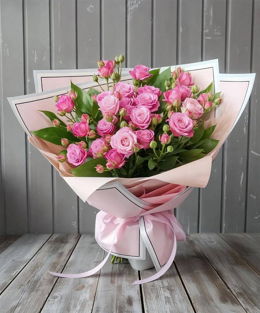 Букет Розовый кустик в Псыгансу