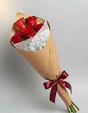 Букет цветов из:  Розы в Псыгансу