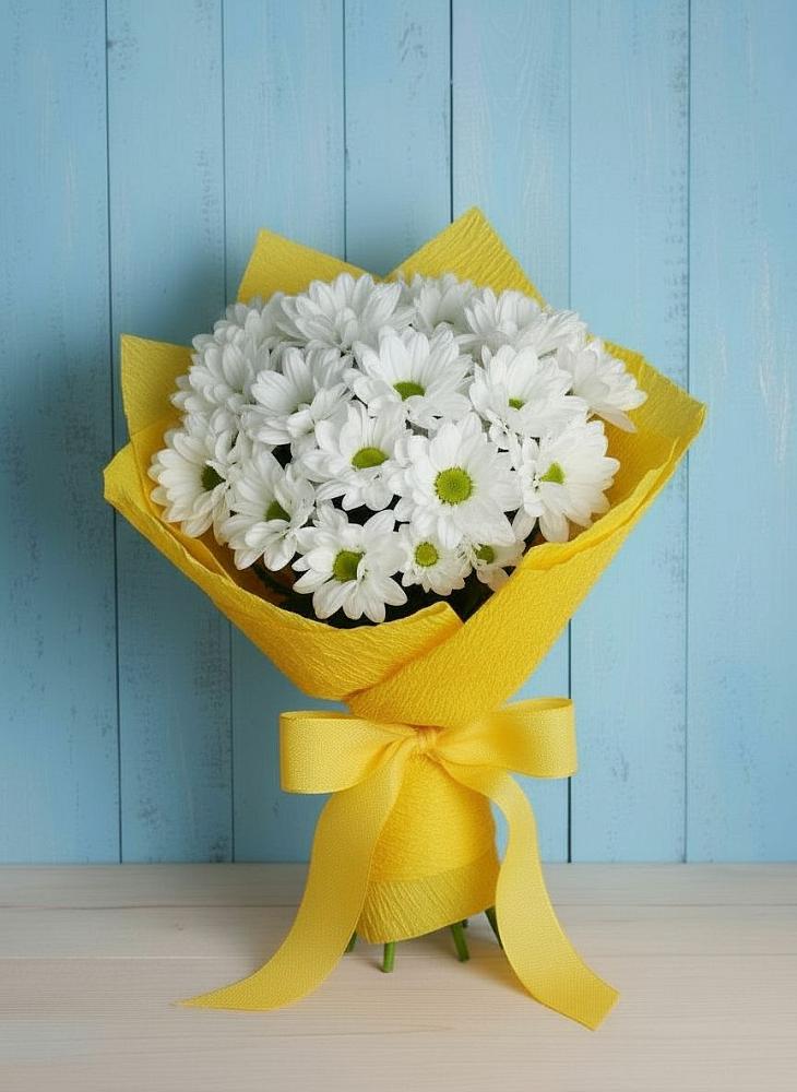 Букет цветов из: Хризантемы в Псыгансу