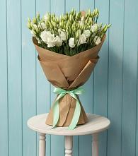 Букет цветов из:  Лизиантусы в Псыгансу