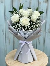 Букет цветов из:  Розы в Псыгансу