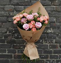 Букет цветов из:  Розы в Псыгансу