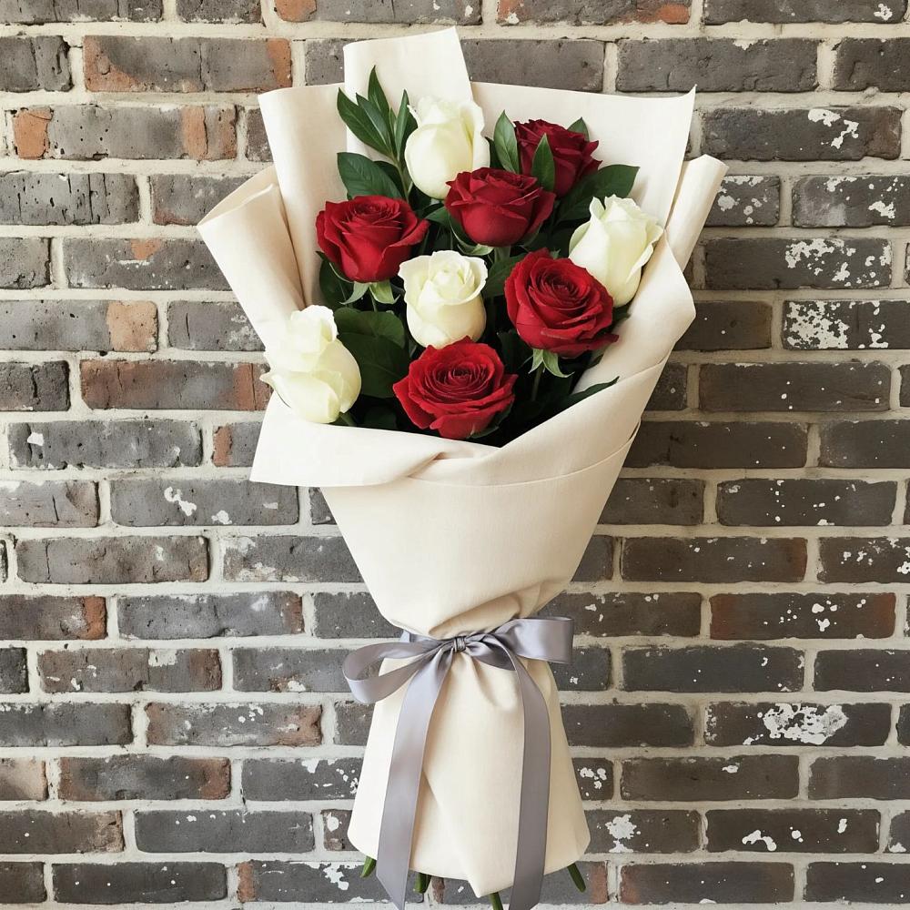 Букет цветов из: Розы в Псыгансу