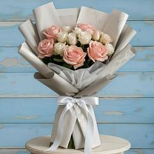 Букет цветов из:  Розы в Псыгансу
