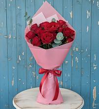 Букет цветов из:  Розы в Псыгансу