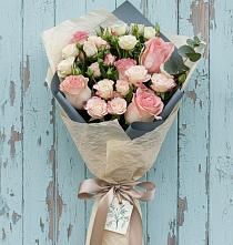 Букет цветов из:  Розы в Псыгансу