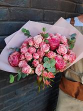Букет цветов из:  Розы в Псыгансу