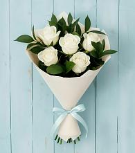 Букет цветов из:  Розы в Псыгансу