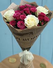 Букет цветов из:  Розы в Псыгансу