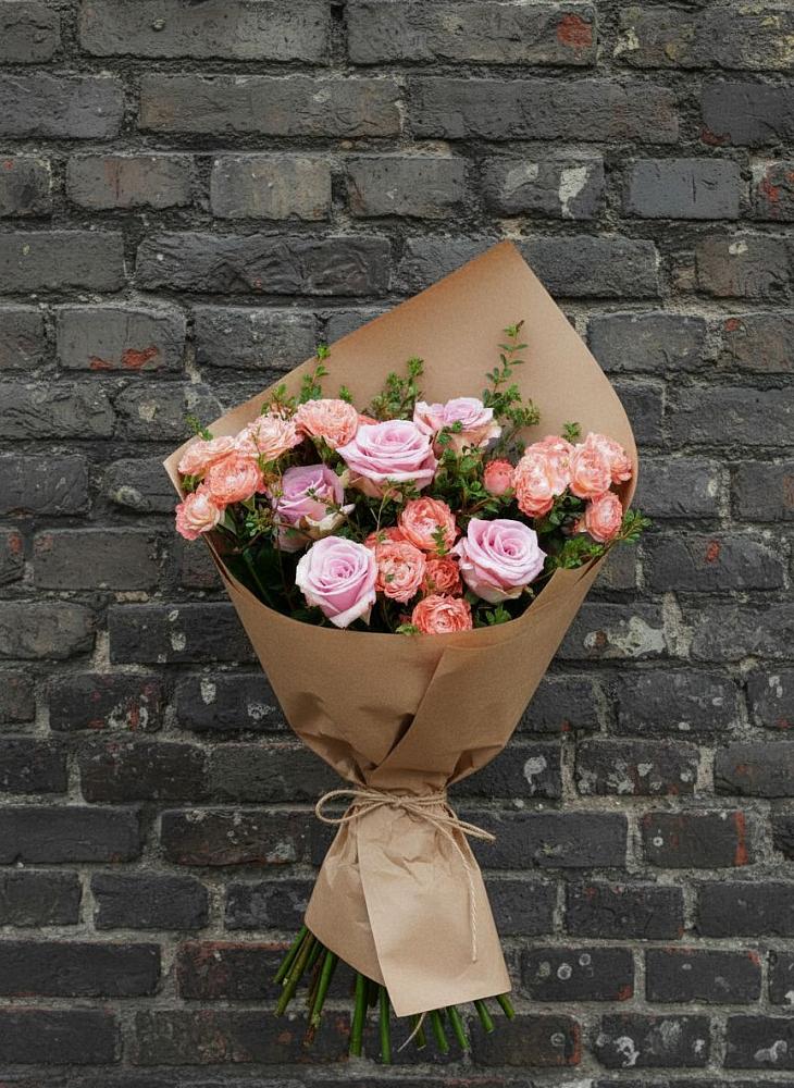 Букет цветов из: Розы в Псыгансу