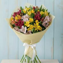 Букет цветов из:  Альстромерии в Псыгансу