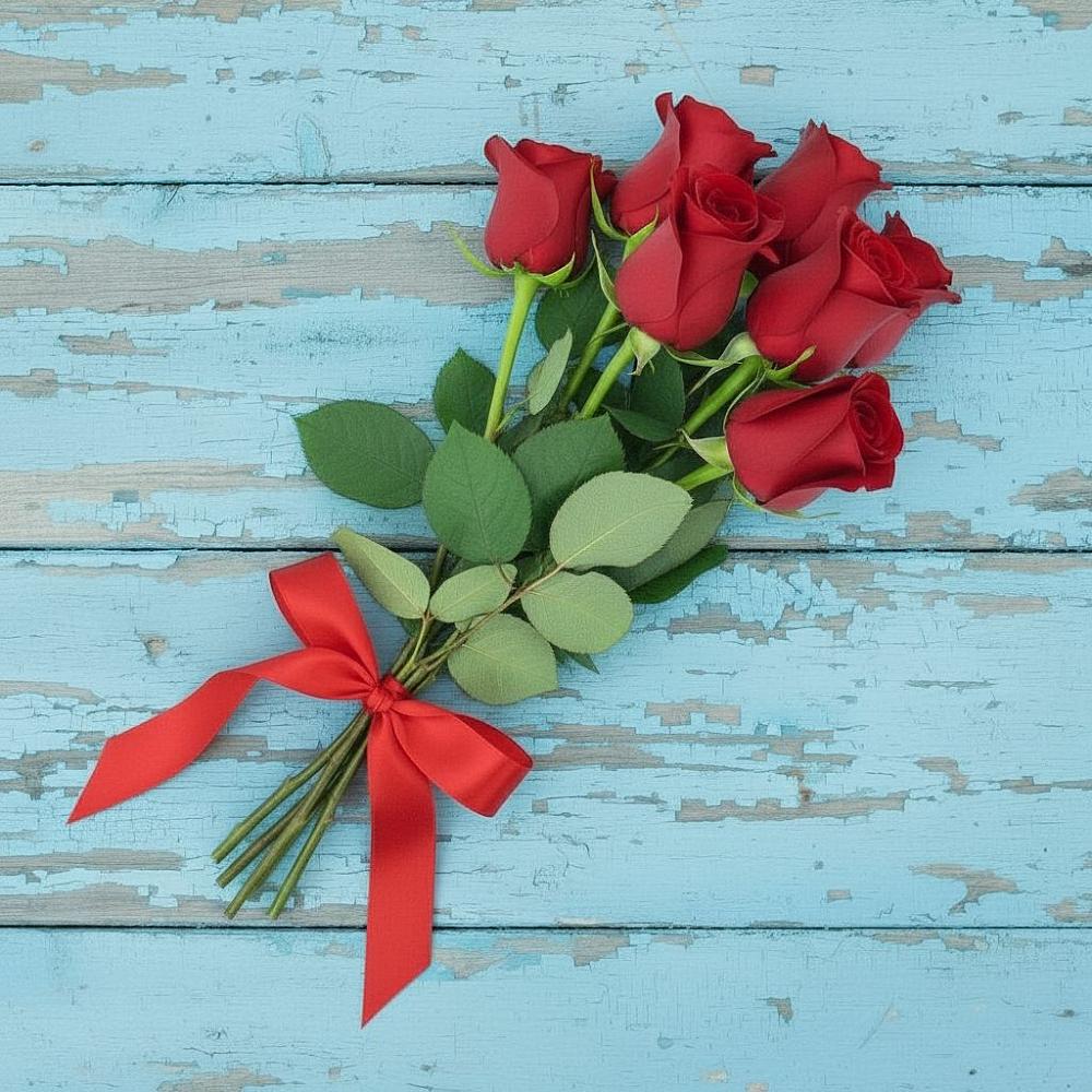Букет Красные розы в Псыгансу