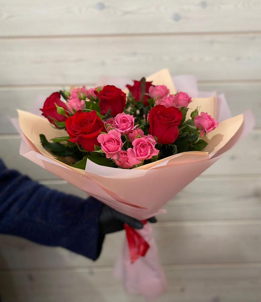 Букет цветов из: Розы в Псыгансу