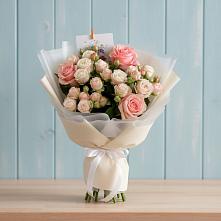 Букет цветов из:  Розы в Псыгансу