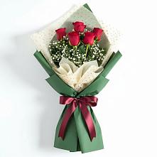 Букет цветов из:  Розы в Псыгансу
