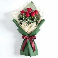 Букет цветов из:  Розы в Псыгансу