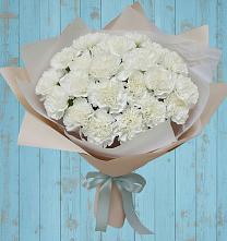 Букет цветов из:  Гвоздики в Псыгансу