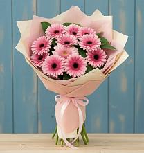 Букет цветов из:  Герберы в Псыгансу
