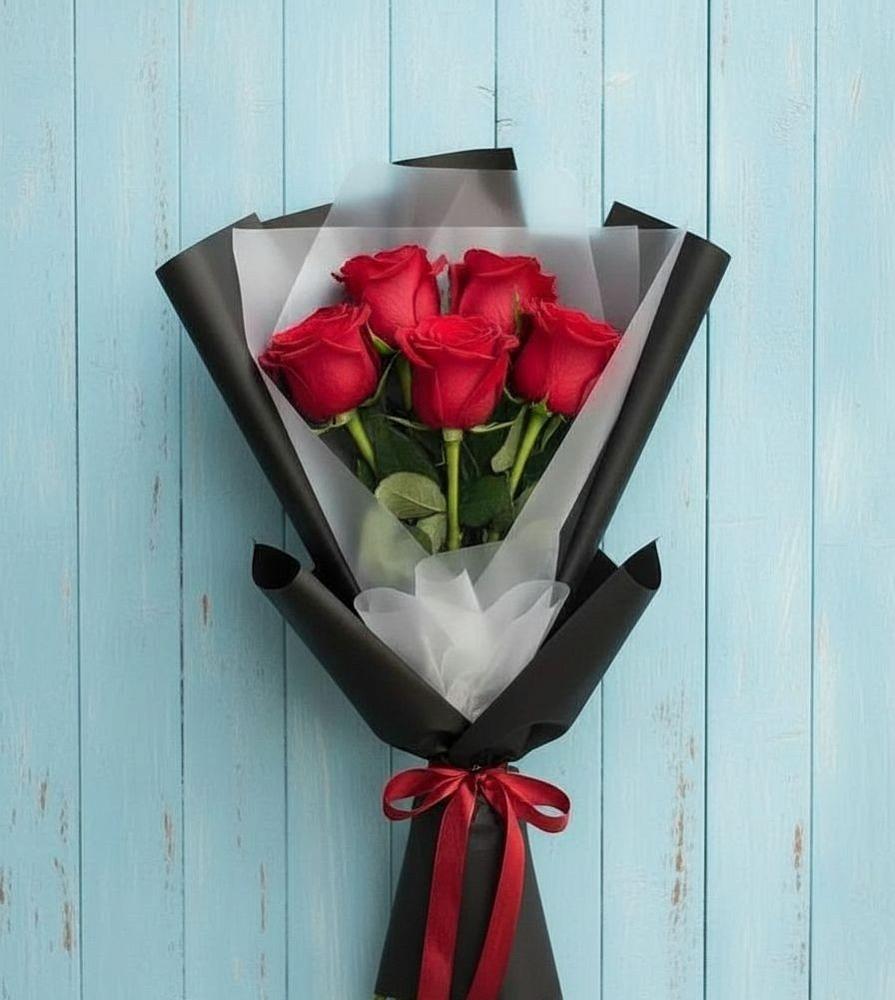 Букет цветов из: Розы в Псыгансу