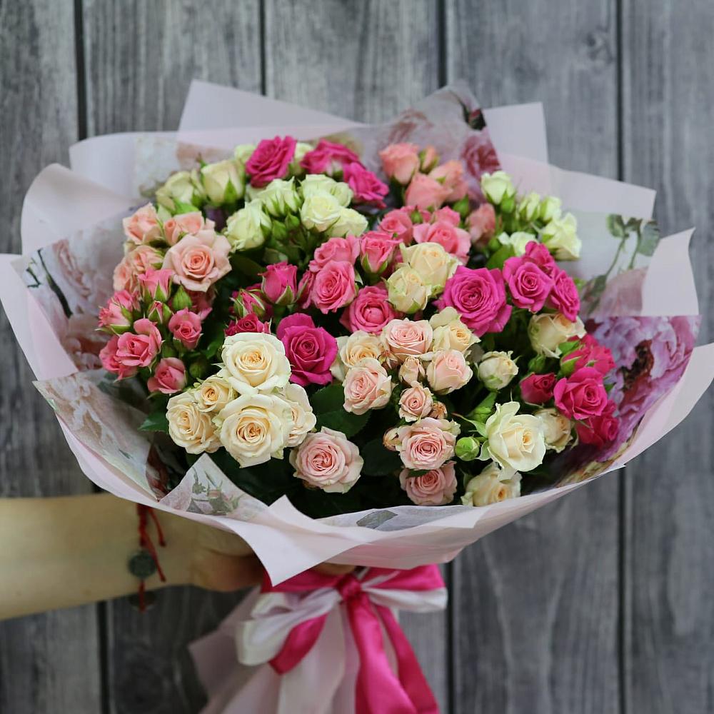 Букет цветов из: Розы в Псыгансу